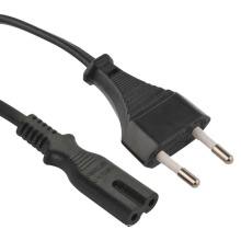 AC Power Cord Korea 2 Wire 2.5 Amp Type C Plug IEC 60320 C7 Power Cable